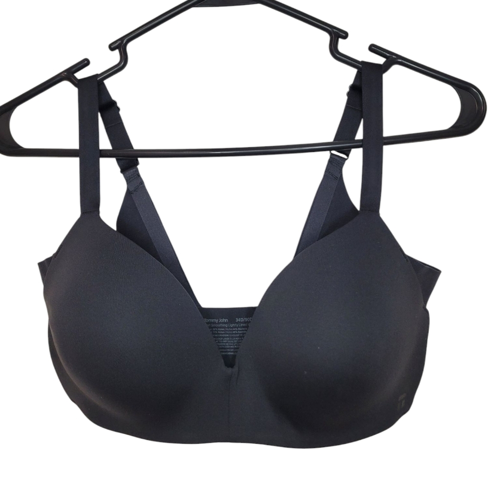Tommy John Comfort Smoothing Lightly Lined Wireless Bra New 34D